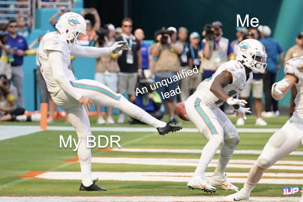 Unqualified Lead Meme