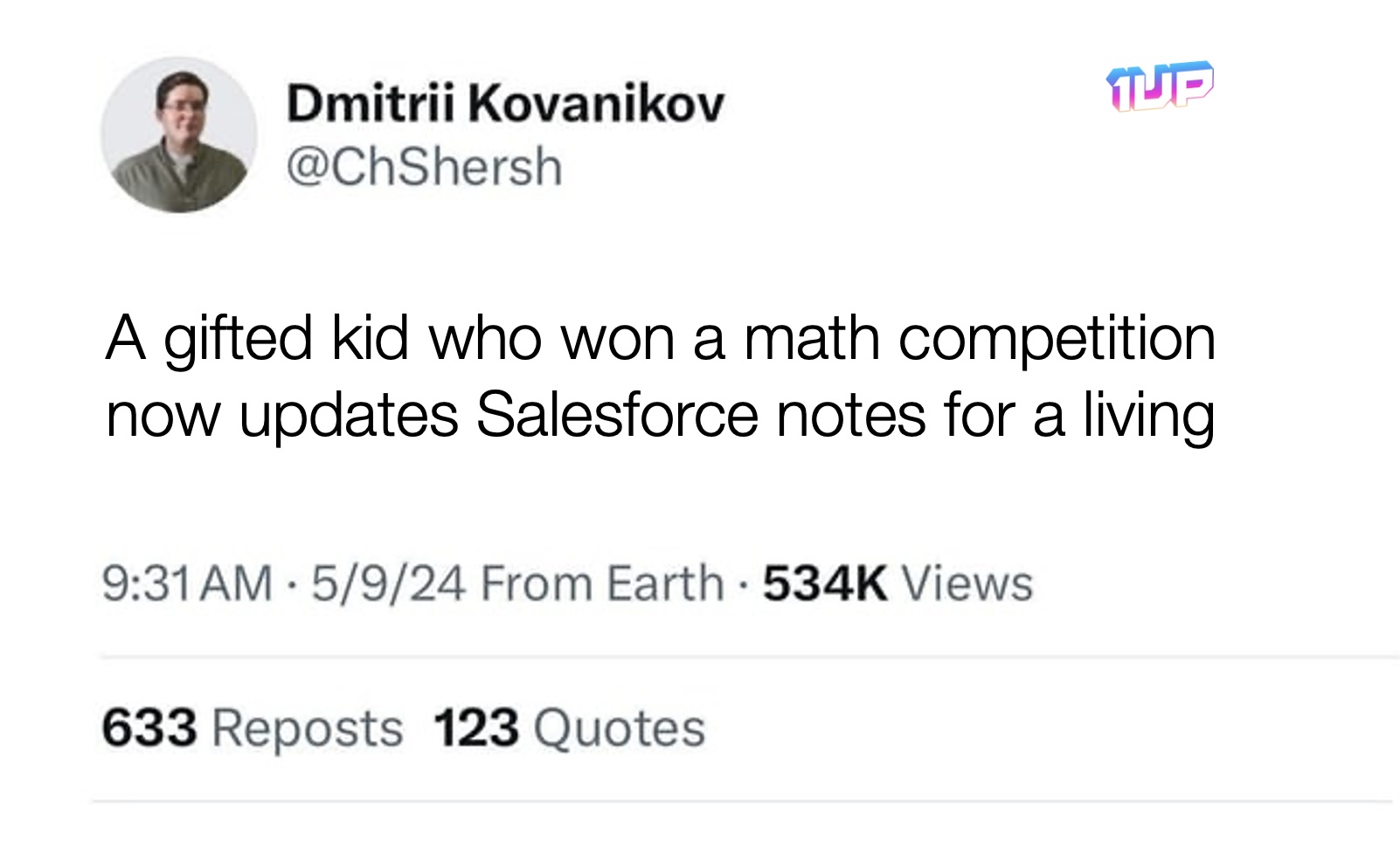 Update salesforce notes meme