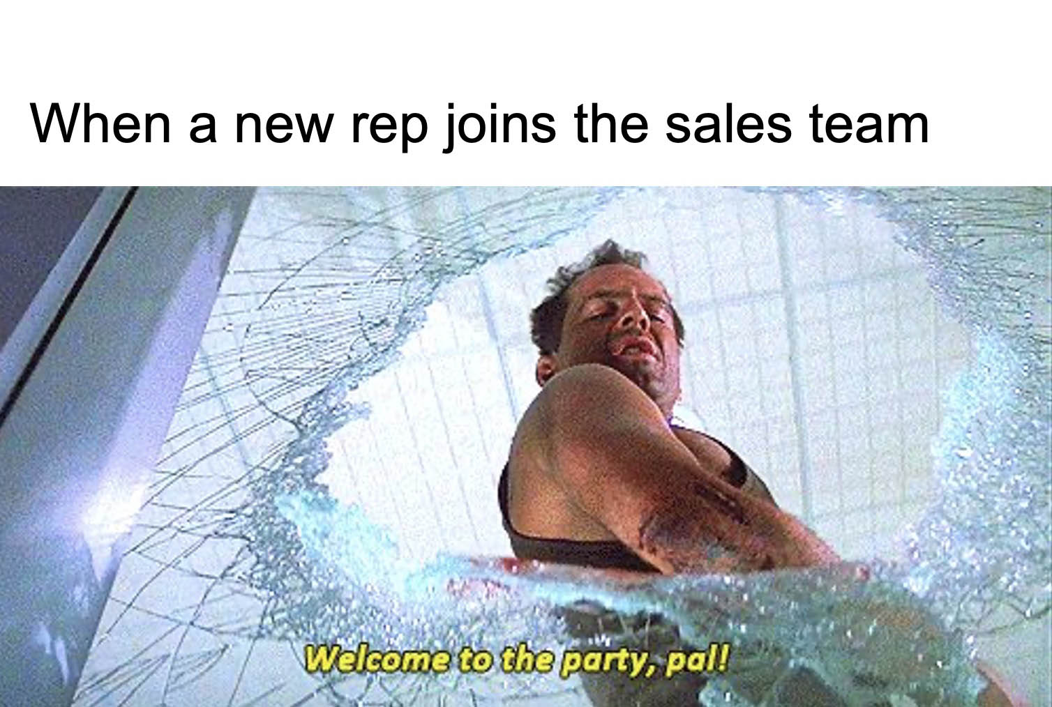 New Sales Rep Meme