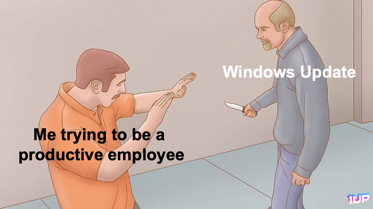 Windows Update Meme