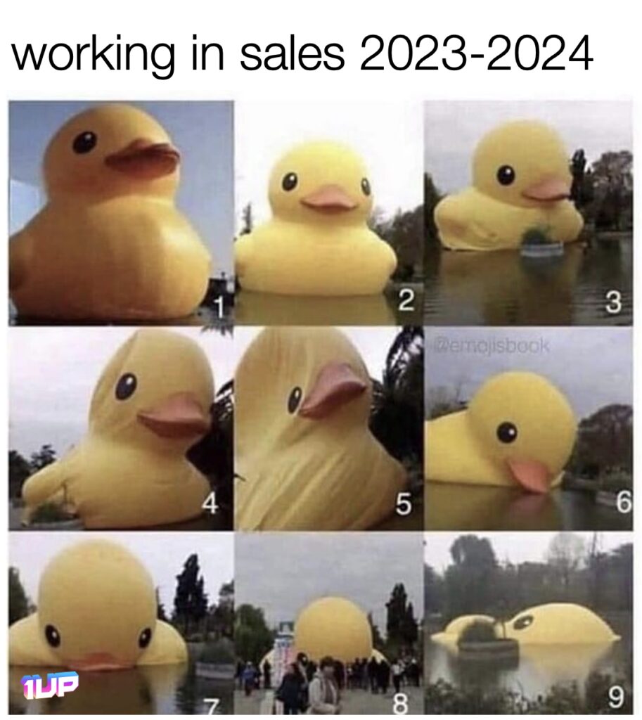 Working in Sale in 2023 Meme