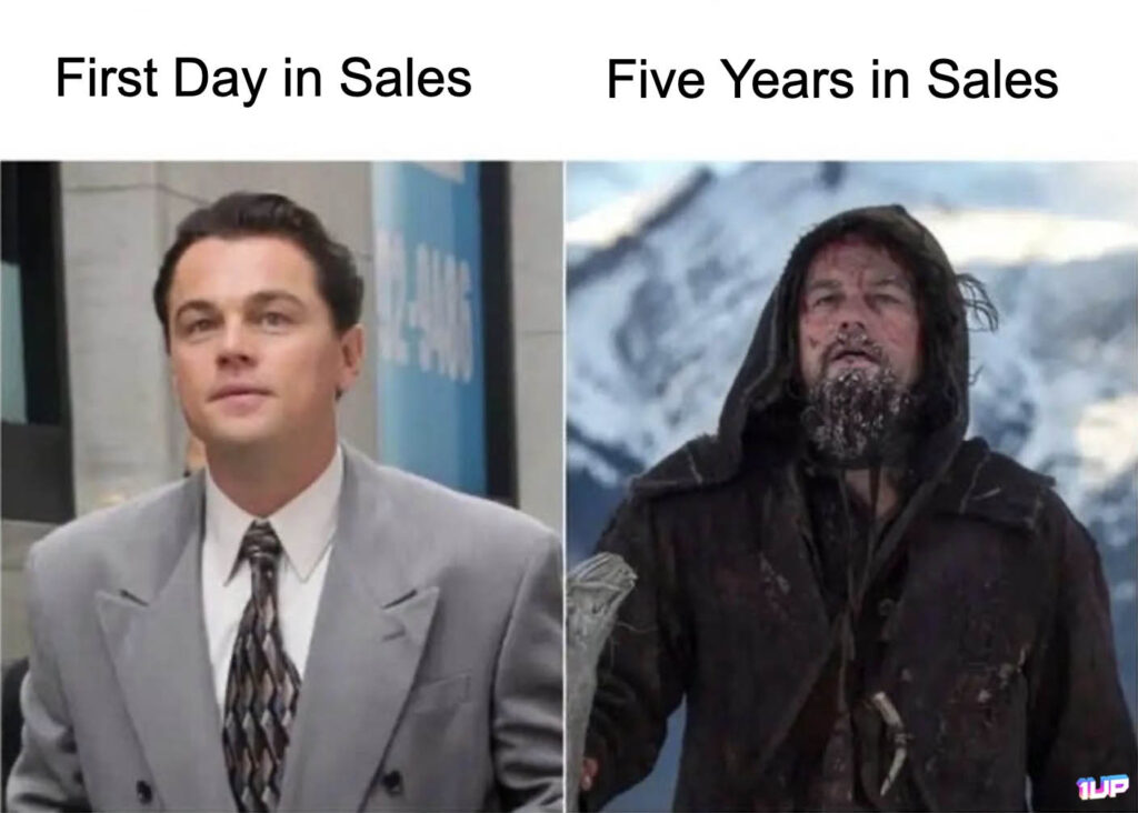 Working in Sales Meme